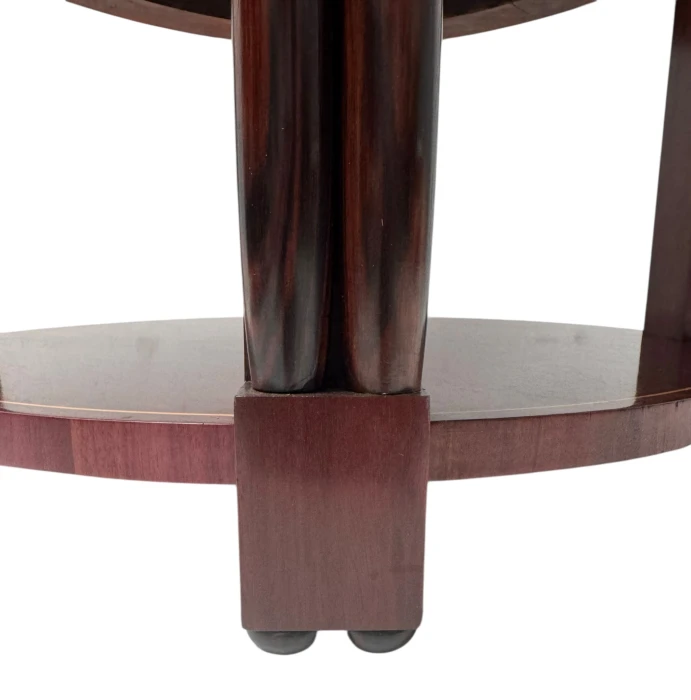 French Art Deco Coffee Table or Cocktail Table with Marble Top, 1930s